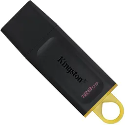 USB-накопичувач KINGSTON 128GB Black/Yellow (DTX/128GB) - мініатюра 1