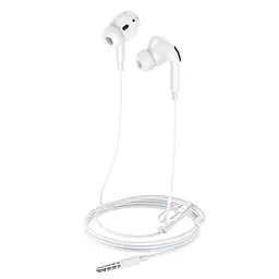 Дротові навушники Hoco M1 Pro, 3.5mm, 1.2m, Білий - мініатюра 4