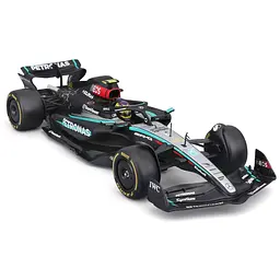 Авто-конструктор Bburago Mercedes-AMG F1 W15 Petronas 2024 (18-28515)