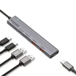 USB-Хаб Promate на 4 порти (litehub-pro)