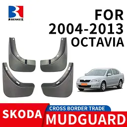 Бризковики для Skoda Octavia A5 2004-2014 Комплект 4 шт - мініатюра 6