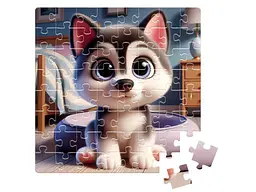 Пазли VLADI TOYS Малий хаскі DT1234-16 - мініатюра 3