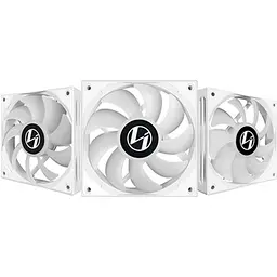 Комплект вентиляторів Lian Li ST120 3-Pack White (G99.12ST3W.00) - мініатюра 2