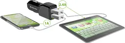 Автозарядка Defender 2xUSB 18W (2xUSB-A) 3.4A UCA-34 чорна (83834) - мініатюра 2