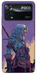 TPU чехол Demsky The witcher ciri для Xiaomi Poco X4 Pro 5G