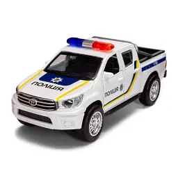 Автомодель TOYOTA HILUX Поліція KIDDISVIT KM250426 Різнокольоровий shop (6974465202511)