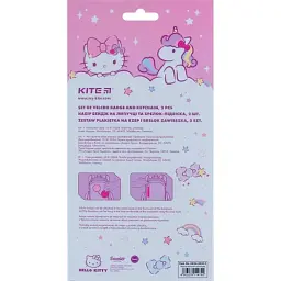 Бейдж Kite набір на липучці та підвіска Hello Kitty (HK24-3010-3) - мініатюра 4