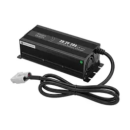 Зарядний пристрій для акумуляторних батарей LiFePO4 29.2V/20A Power Queen P24V20A-BCHA-MINI-X (44-00530) - мініатюра 1