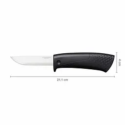 Ніж загального призначення з точилом Fiskars Hardware (1023617) - мініатюра 4