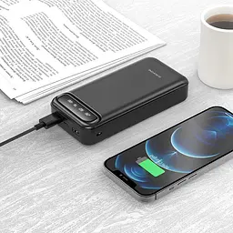 Портативний акумулятор Borofone Freeway 20000mAh BJ14A чорний - мініатюра 4