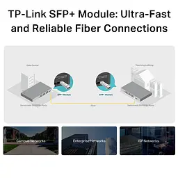 Трансивер TP-Link SFP+ TP-Link SM5110-SR 10GBase-SR MM 300m LC - мініатюра 4