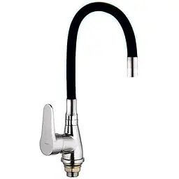 Смеситель для кухни Zerix SOP7 146 Reflector Black ZX2654)