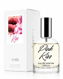 Жіноча парфумована вода Jerelia Pink Kiss, квіткова фруктова, 50 мл