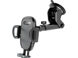 Автомобільний тримач для смартфона Borofone BH53 Windy Black/Grey (6931474751867) - мініатюра 3