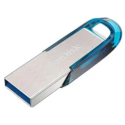 Флеш-накопичувач Sandisk Flash USB 3.0 Ultra Flair 128Gb Blue (SDCZ73-128G-G46B) - мініатюра 1