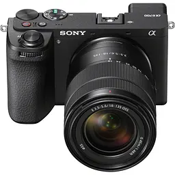 Бездзеркальний фотоапарат Sony Alpha A6700 Kit 18-135mm Black (ILCE6700MB.CEC) [94357] - мініатюра 2