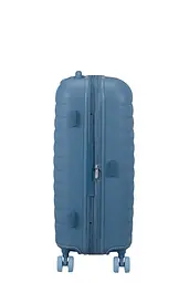 Валіза 67 См American Tourister NEOVIBE STEEL BLUE 67x46x27(30) MK4*01002 - мініатюра 7