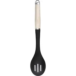 Ложка для сервіровки KitchenAid Coreline з прорізами кремова (KAG004OHACE) - мініатюра 2