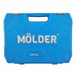 Набір інструментів для авто та дому професійний в кейсі MOLDER 72 предмета 1\2 та 1\4 Оригінал (MT60072) - мініатюра 5