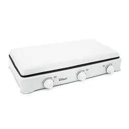 Плита газова Zilan ZLN0032 3 конфорки White - мініатюра 3