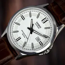 Чоловічий годинник Casio MTS-100L-7A Сріблястий ( AT1141-0333 ) - мініатюра 4