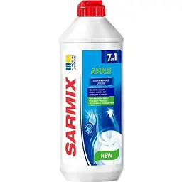 Гель для миття посуду SARMIX 500мл 7в1 Яблуко