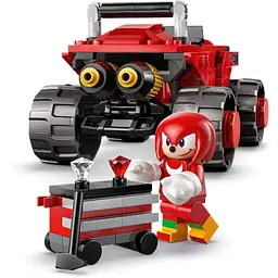 Конструктор LEGO Sonic the Hedgehog Автомобіль Сільвера vs. монстр вантажівки Наклза 378 деталей (77118) - мініатюра 2
