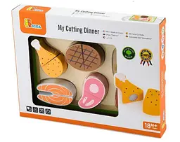Набір іграшок Пікнік Viga Toys 50980 Дерев'яні іграшки продукти - мініатюра 4