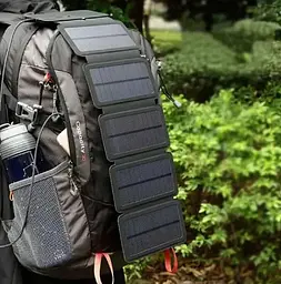 Зовнішній акумулятор Xiamen 5V 1A Power Bank Solar із зарядом від сонячної енергії - мініатюра 3