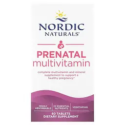 Вітаміни для вагітних Prenatal Multivitamin 60 таблеток Nordic Naturals vit0006247
