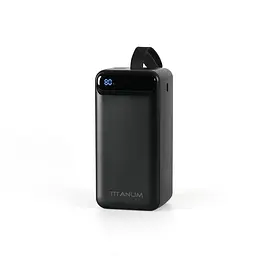 Павербанк 50000mAh TITANUM 741S 22.5W Black TITANUM (27531-000) - мініатюра 2