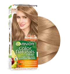 Фарба для волосся Garnier Color Naturals, тон 8.00 (Глибокий пшеничний), 110 мл (C5755900) - мініатюра 2