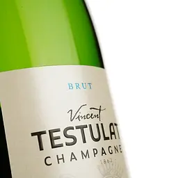 Шампанское Testulat Champagne Brut Cuvee de Reserve, біле, брют, 0,75 л, - мініатюра 3