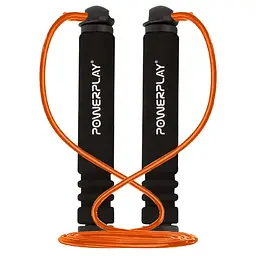 Скакалка Power Play 4205 2.7 м, Orange