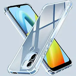 TPU чохол GETMAN Ease logo посилені кути Full Camera для Xiaomi Redmi A1 / A2 Безбарвний (прозорий) - мініатюра 3