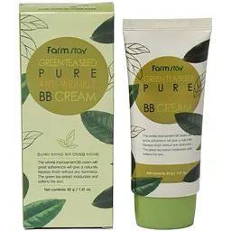 BB-крем для обличчя FarmStay Green Tea Seed Pure Anti-Wrinkle BB Cream 40 г - мініатюра 4