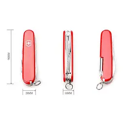 Ніж Victorinox Hiker 91мм,13функ,черв - мініатюра 3