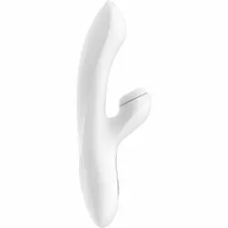 Вібратор з вакуумним стимулятором клітора Satisfyer Pro G-Spot білий - мініатюра 2