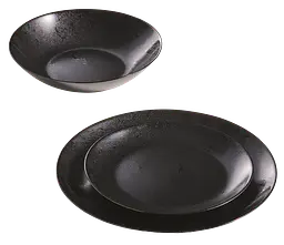 Тарілка обідня Luminarc Diana Black, 25 см (6788142) - мініатюра 4
