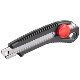 Ніж сегментний будівельний висувний Intertool 18 мм гвинтовий HT-0502