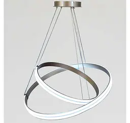 Дизайнерська LED люстра MD78099/80+60CF Artlight з кільцями, що перетинаються. - мініатюра 4