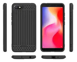 Чохол накладка Primo Shell TPU для Xiaomi Redmi 6A Black - мініатюра 5