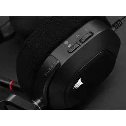 Ігрові навушники Corsair HS80 RGB Carbon [CA-9011237] [130613] - мініатюра 7