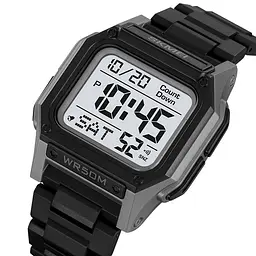 Наручний годинник чоловічий 2264BKGYWT Black-Grey-White Skmei acs0030087 - мініатюра 3