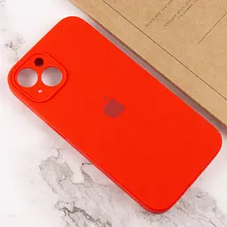 Чохол Silicone Case Full Camera Protective AA Apple iPhone 13 6.1" Червоний / Red - мініатюра 4