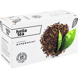 Чай чорний Hello Tea Дарджилінг 50 г (20 шт. х 2.5 г) (930234)