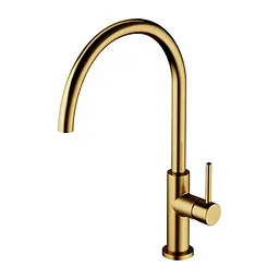 Змішувач для кухні Omnires Y brushed gold (Y1251GLB) золотий - матовий