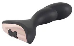 Стимулятор простати Sweet Smile Rechargeabe Prostate Vibe, 12.6 см чорний - мініатюра 2