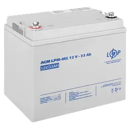 Акумулятор мультигелевий LPM-MG 12V - 33 Ah - мініатюра 3