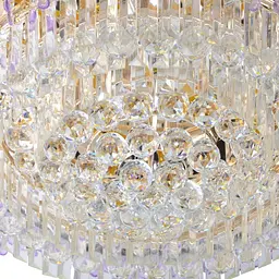 Люстра стельова Brille кришталева LED E14 40W NW Glass (BCL-605C/7) - мініатюра 2